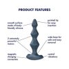 Satisfyer Lolli Plug 1 Black Vibrating Anal Plug - Image 4