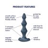Satisfyer Lolli Plug 1 Black Vibrating Anal Plug - Image 2