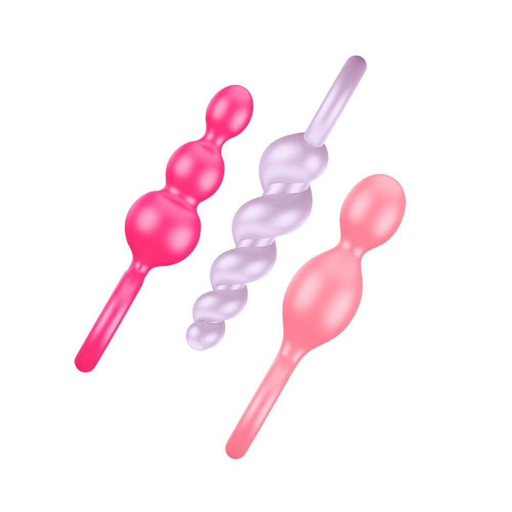 Satisfyer Booty Call Set Of 3 Multicolour Anal Plugs - Image 3