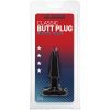Classic Smooth Butt Plug Small Black - Image 2