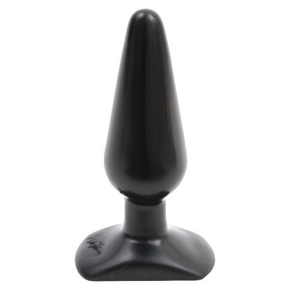 Classic Smooth Butt Plug Medium Black