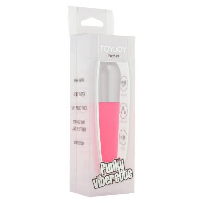 ToyJoy Funky Viberette Mini Vibrator Pink - Image 2