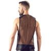 Svenjoyment Mens Black Net Shirt - Image 2
