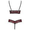 Cottelli Crotchless Body With Lace - Image 2