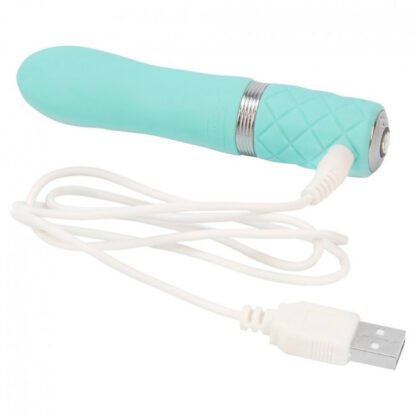 Pillow Talk Flirty Rechargeable Bullet Teal - Image 2