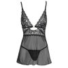 Cottelli Backless Babydoll With Thong - Image 3