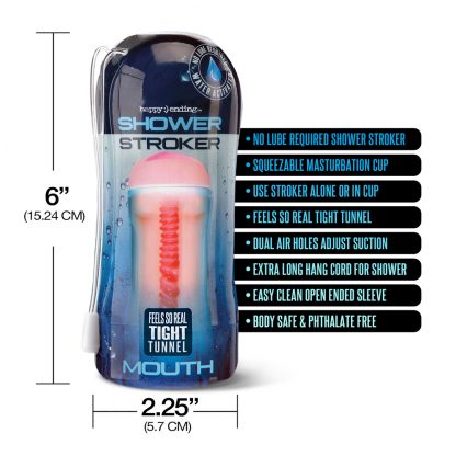 Happy Ending Tight Mouth Shower Stroker - Image 4