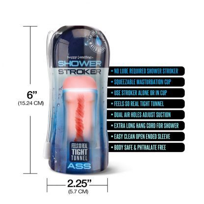 Happy Ending Tight Ass Shower Stroker - Image 4