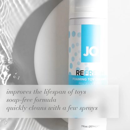 System JO Refresh Foaming Toy Cleaner Fragrance Free 50ml - Image 3