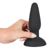 Black Velvet Thumping Anus Butt Plug - Image 3