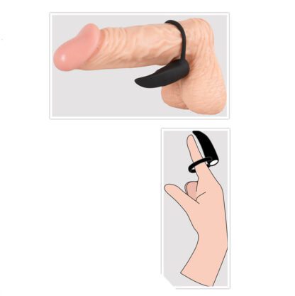 Black Velvets Vibrating Ring - Image 2