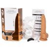 Naked Attraction 9 Inch Thrusting Dildo Caramel - Image 4
