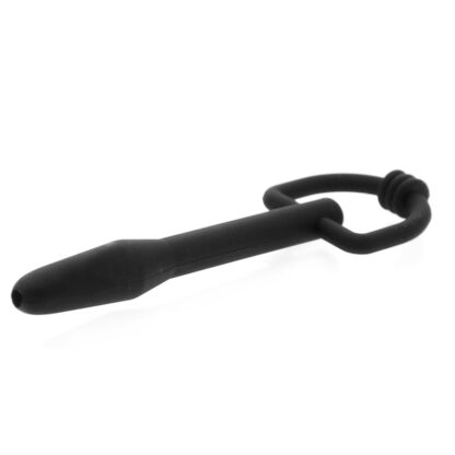 The Hallows Silicone Cum-Thru D-Ring Penis Plug