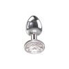 Adam And Eve Clear Gem Anal Plug Small - Image 2