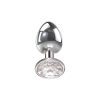 Adam And Eve Clear Gem Anal Plug Large - Image 2