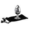 Adam And Eve Clear Gem Anal Plug Large - Image 4