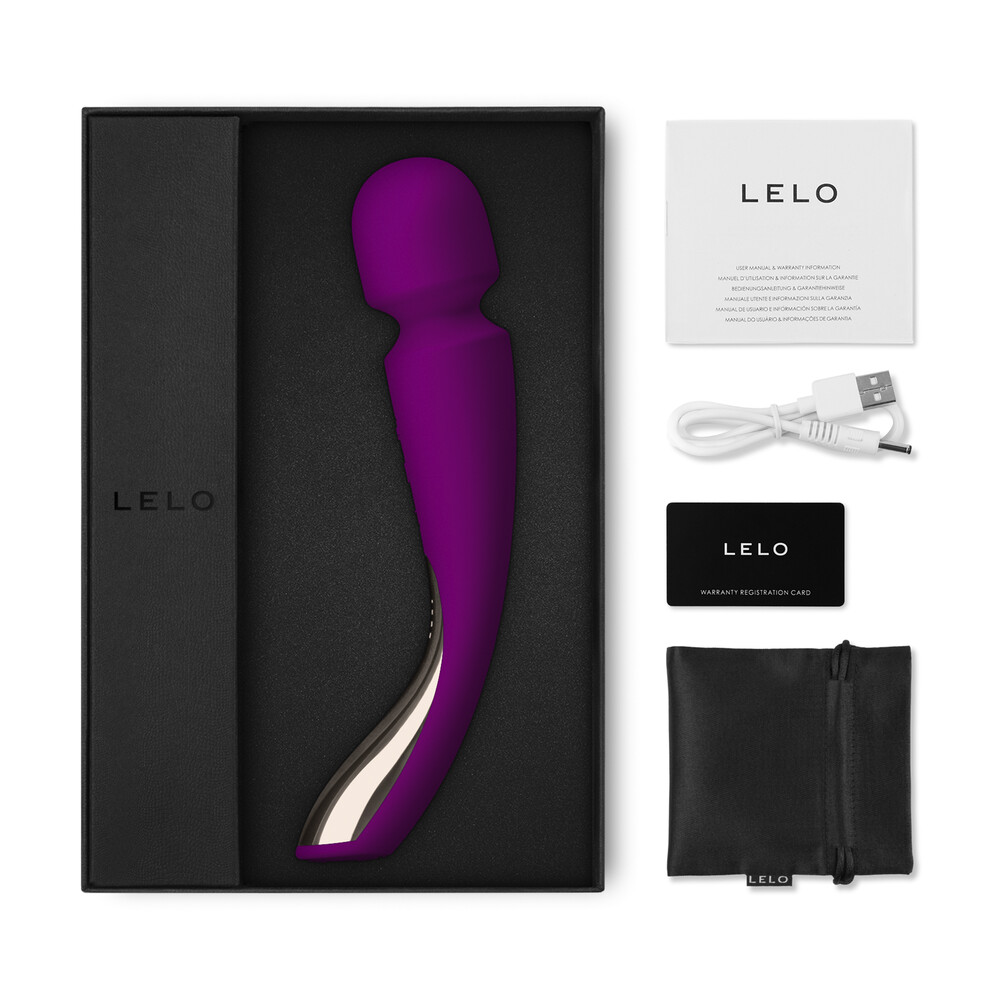 Lelo Smart Wand 2 Med Deep Rose - Image 4