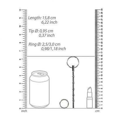 Ouch Stainless Steel Dilator With Ring - Image 2