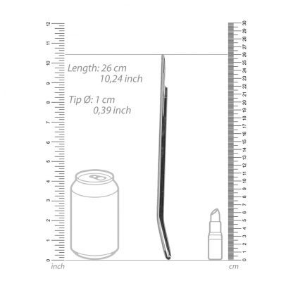 Ouch Urethral Sounding Stainless Steel Smooth Dilator - Image 2