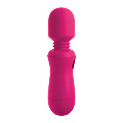 OMG Silicone Rechargeable Wand Pink - Image 2