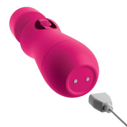 OMG Silicone Rechargeable Wand Pink - Image 4