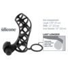 Fantasy Xtensions Silicone Extreme Power Vibrating Cock Cage - Image 2