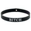 Black Silicone Bitch Collar - Image 2