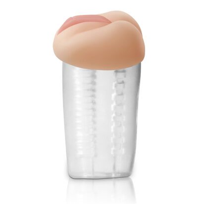 Pipedream Extreme Deluxe See-Thru Stroker Masturbator - Image 3