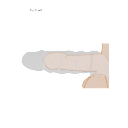 RealRock 8 Inch Penis Sleeve Black - Image 3