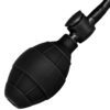 Black Booty Call Pumper Silicone Inflatable Medium Anal Plug - Image 4