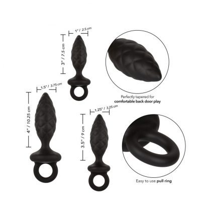 3 Piece Silicone Anal Probe Kit - Image 3