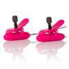 Heated Vibrating Nipple Teasers Pink - Image 2