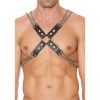 Heavy Duty Leather And Chain Body Harness - Image 2