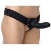 Deluxe Vibro Erection Assist Hollow Silicone Strap On - Image 3